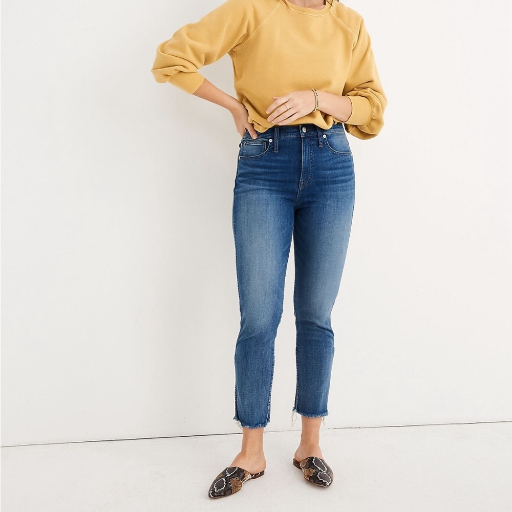 Madewell Stovepipe Jeans in Chancery Wash Size 28